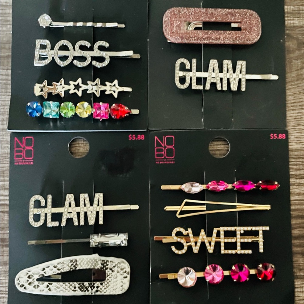 Brand New Hair Pins variety colors and Styles!
